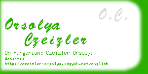 orsolya czeizler business card
